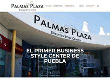 Tablet Screenshot of palmas-plaza.com